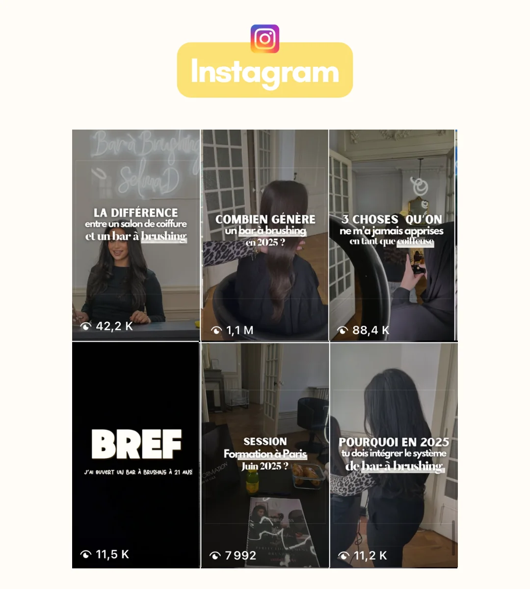 Instagram - Posts Bar à Brushing